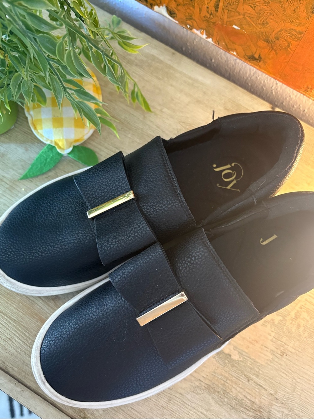 🇺🇸Joy Size 6.5W Bow Black Platform
